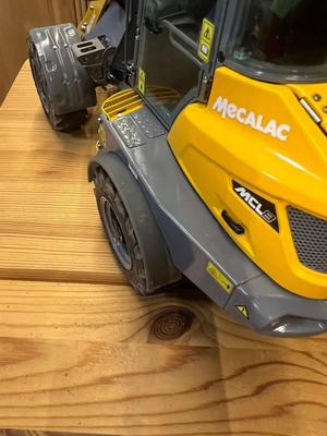 Rear mudguard MCL 8 wheel loader from Aoue