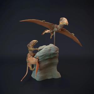Dimorphodon diorama