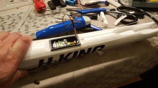 Bixler mini VTX tail mount