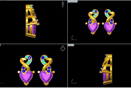 Heart Earring Stuff