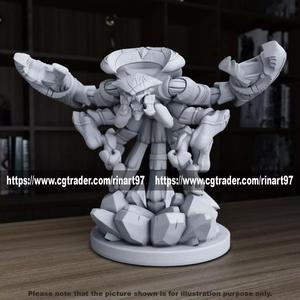 skarner 3d print model from League of Legends