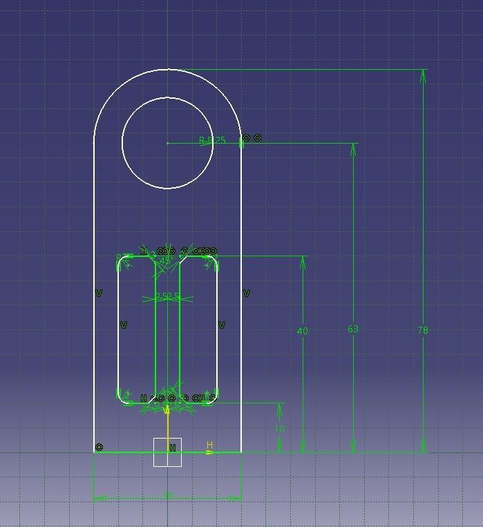 TL8X007 Tarot 960/810 camera/battery rail mount for landing gear uses rubber damping