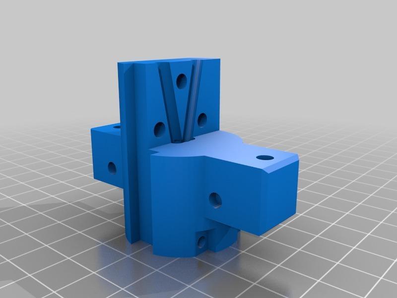 "Double Extruder"  Bowden Iec Flux Capacitor  JHead
