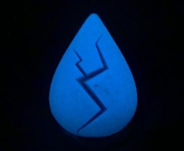 Lapis Lazuli cracked gem (Steven Universe)