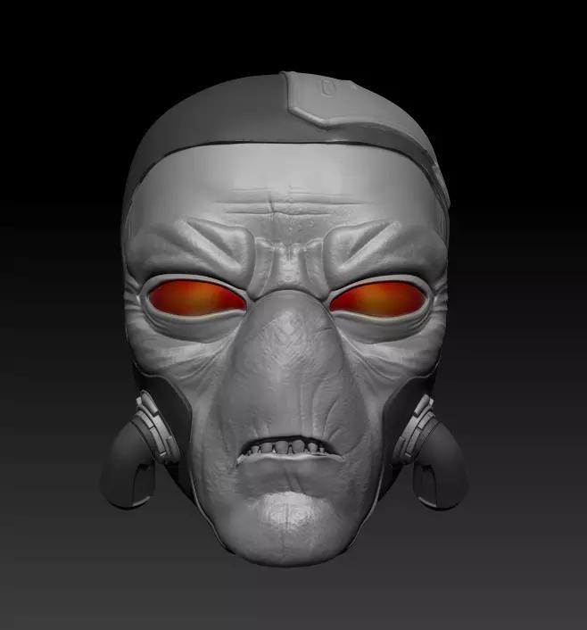 Star Wars Cad Bane head sculpt for figures