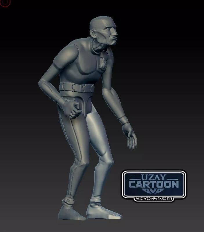 Star wars clone wars articulated Clone 99