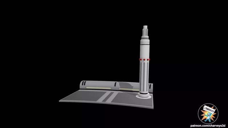 Star Wars Kamino Platform Diorama for action figures