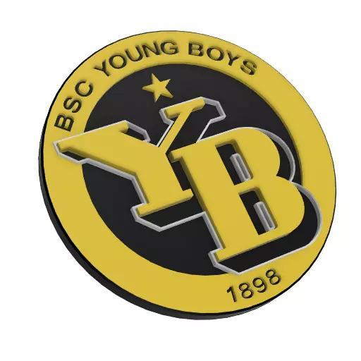 Young Boys Bern Wall Sign