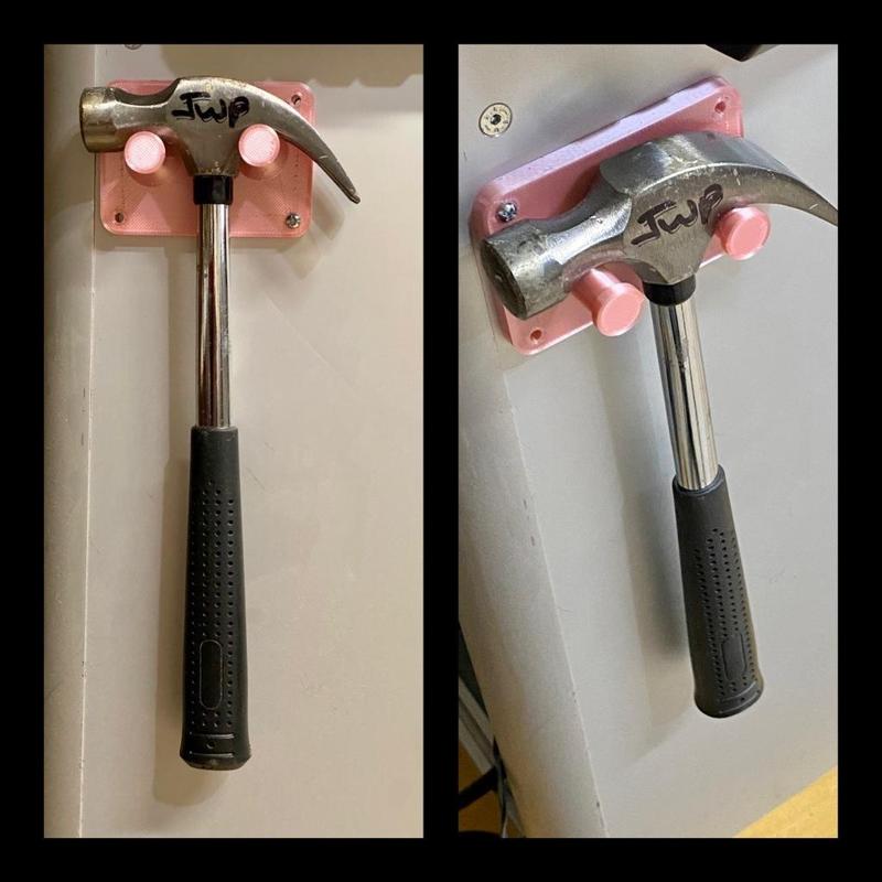 Hammer holder - wall mounted