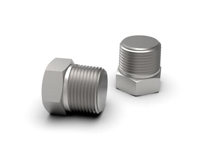 1" BSPT Hex Head Plug