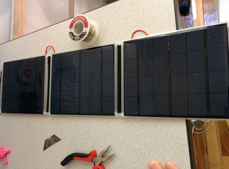 DIY solar panel enclosure