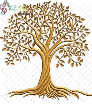 Tree stl model of life svg cut file