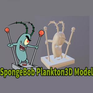 Plankton from SpongeBob 3d printer model