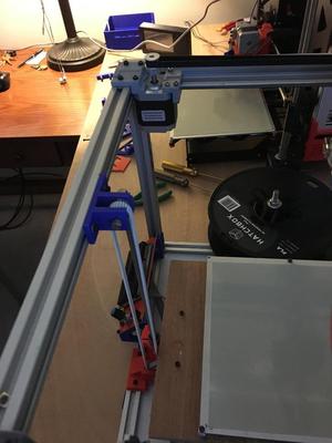 Updated Z-Axis Rod Holders for F624ZZ bearing for Smartrapcore ALU