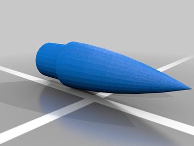 0.75" x 2.25" tube cone