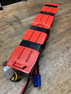 T-REX 650X BATTERY PLATE