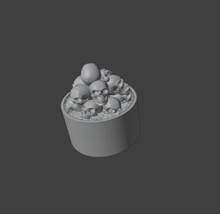 Pile fo Skulls - TURBO DORK BOTTLE SWATCH TOPPER CAP - 22ML
