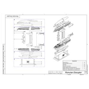 Romulan Disruptor - Star Trek - Printable 3d model - STL + CAD bundle - Commercial Use