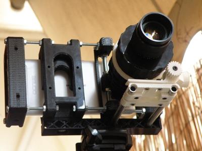 UPDATED!!!! Follow Focus + Lens Holder Kit for 8mm rods (rail setup) 48mm wide