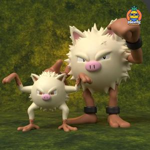 mankey evolution line