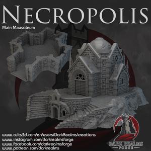 Dark Realms - Necropolis - Main Mausoleum