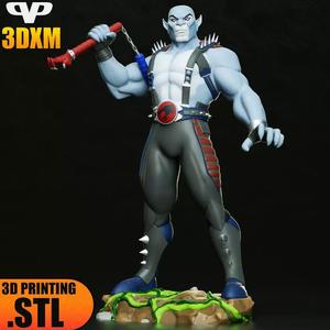 Panthro Thundercats STL for 3D Printing 3DXM ChibiSTL