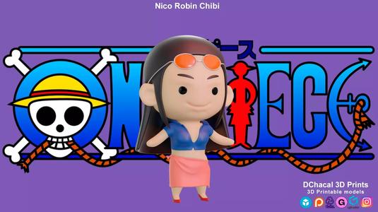 Nico Robin Chibi - One Piece