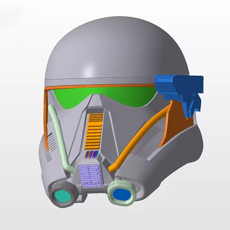 Death Trooper Helmet from Star Wars 3D Model Ready to Print