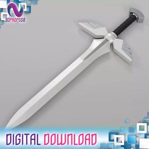 Fairy Tail Erza Scarlet Heart Kreuz Sword