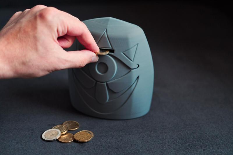 Gossip Stone Piggy Bank