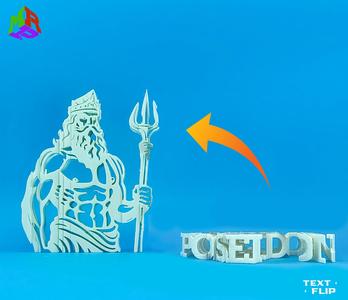 Text Flip - Poseidon ♆