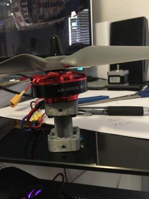Optional motor mount for 3dlabs airplanes