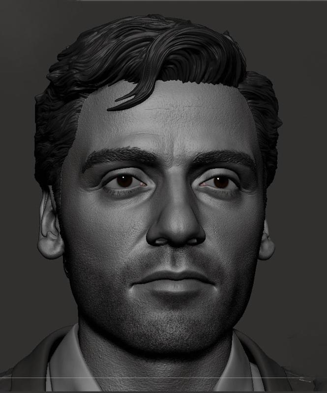 Oscar Isaac Head