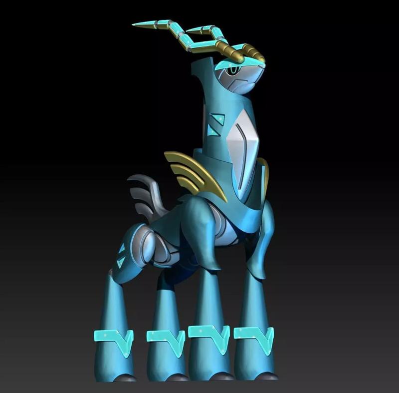 Pokemon Paradox Future Cobalion Iron Crown