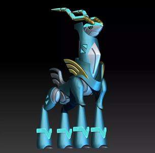 Pokemon Paradox Future Cobalion Iron Crown