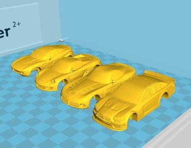 AFX slot car bodies 
