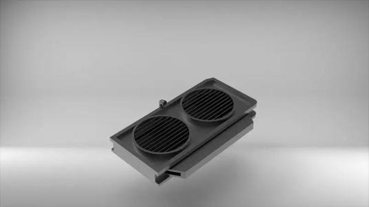 Double fan ducting