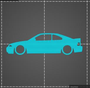 Rover 200 Coupe Tomcat 220 Turbo silhouette key