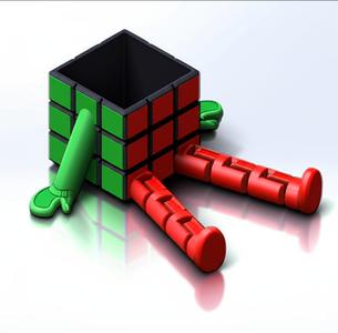 ARTICULATED RUBIK'S CUBE
