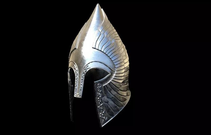 Gondor Soldier Helmet lord of the rings 3D DIGITAL DOWNLOAD FILE