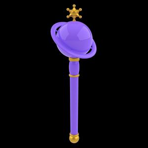 Sailor Saturn Custom Rod - Sailor Moon