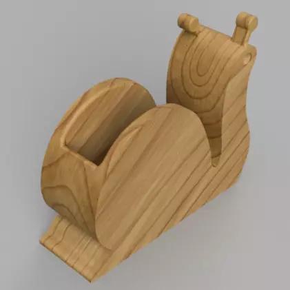 Pencil Holder Snail