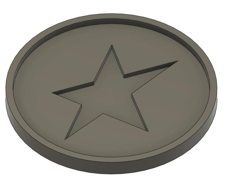 Fatal Fury Symbol Coaster