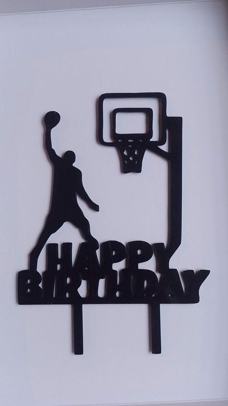 Topper happy birthday basketball