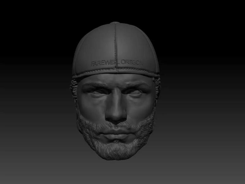 Dickon head sculpt Days Gone