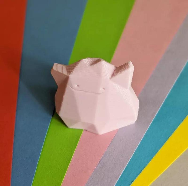 Ditto Low Poly Pokemon
