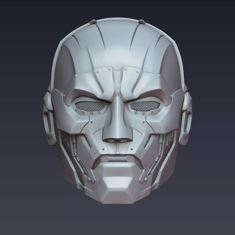 Dr Doom Helmet 3D Model