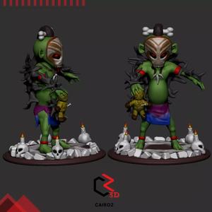 Dworc Voodoomaster Tibia Creature