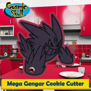 Mega Gengar Cookie Cutter