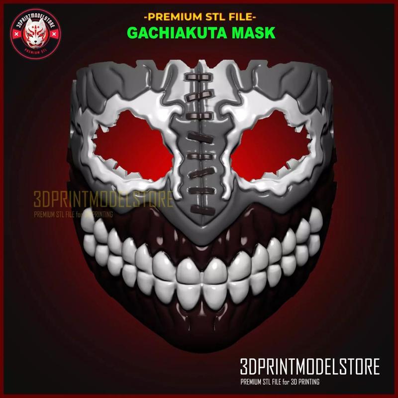 Gachiakuta Mask - Gachiakuta Killer Cosplay Helmet Anime